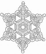 Snowflake Snowflakes Mandalas Winter Noel Dover Publications Colorier Letscolorit Doverpublications Hiver Popular sketch template