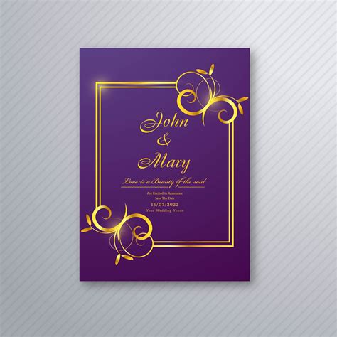 wedding card templates   design idea