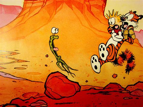 new art from bill watterson creator of calvin and hobbes the mary sue