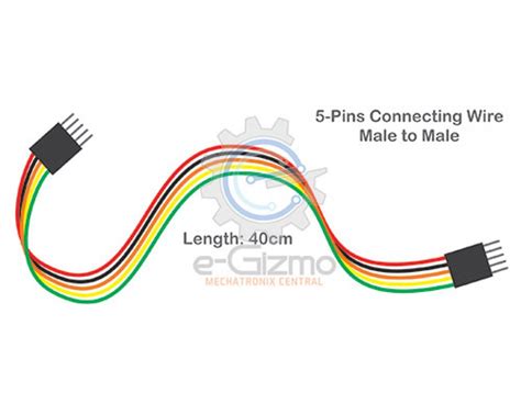 male  male  pins connecting wire cm