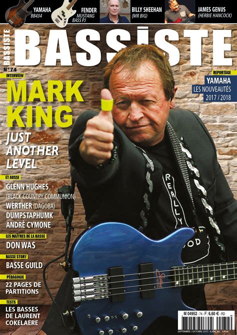 mark king interview bassiste mag  levelcom