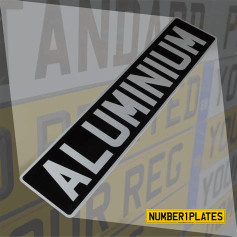 aluminium number plates uk aluminium pressed plates