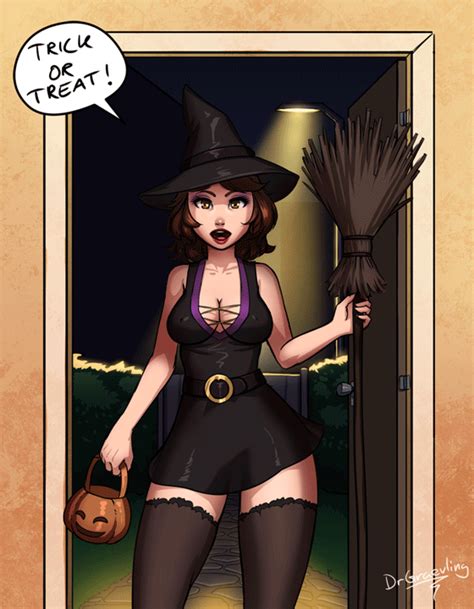 sexy witch halloween trick or treat porn western hentai pictures pictures luscious hentai