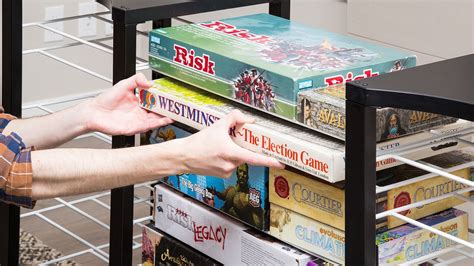 board game storage clever ways  organise  store  board games
