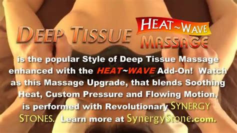Deep Tissue Synergy Stone Massage Youtube