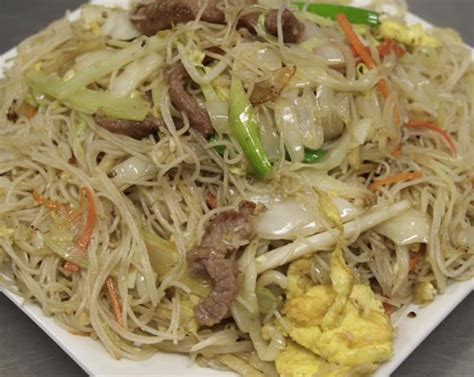 Pork Mei Fun Rice Noodles Recipe Cart