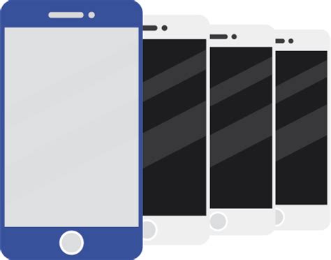 blue phone voor reparatie en hulp bij je smartphone