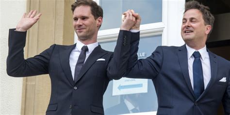 luxembourg s prime minister xavier bettel marries same sex partner huffpost