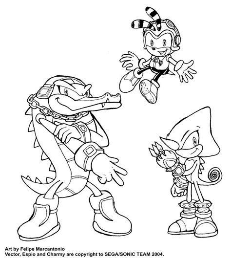 sonic team coloring pages coloring pages teams color