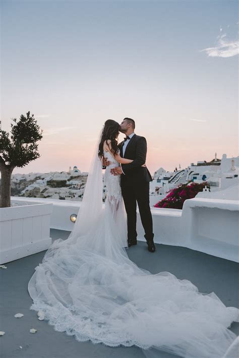 Santorini Wedding Popsugar Love And Sex
