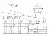 Airport Graphic Vectors sketch template