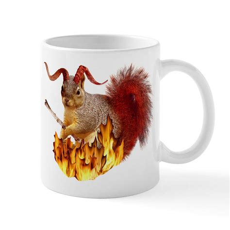 Cafepress Krampus Squirrel Mug 11 Oz Ceramic Mug Novelty Coffee