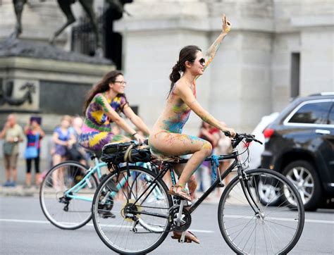 Bare As You Dare Philly Naked Bike Ride Photos