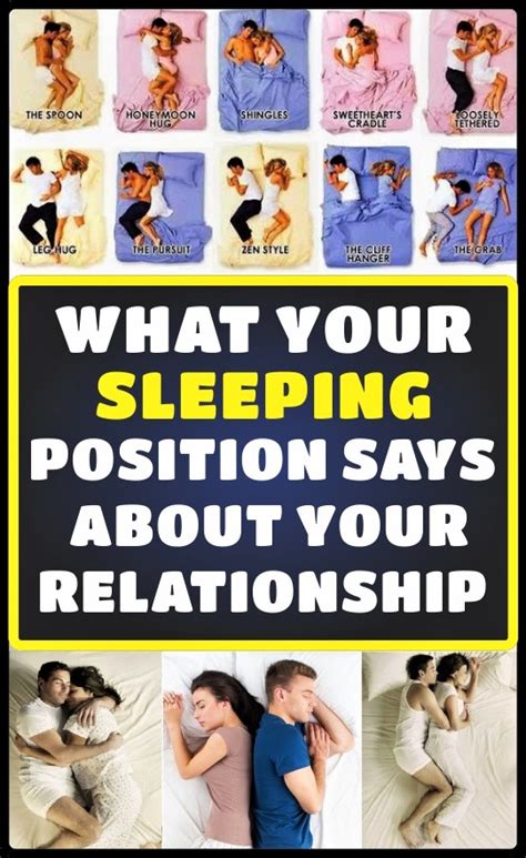 what couples sleeping position reveal about their relationship