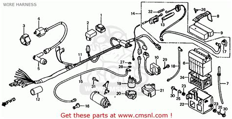 honda fourtrax wiring diagram wiring diagram