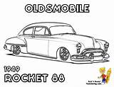 Coloring Pages Muscle Cars Car Popular Printable sketch template