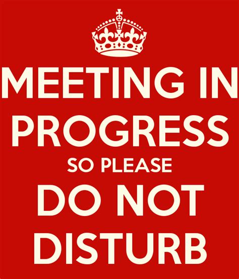 meeting  progress sign printable