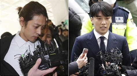 south korean police question two k pop stars in sex scandals entertainment news the indian