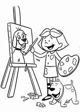 Paint Coloring Pages Girl Little Dog Microsoft Her Color Girls Luther Jr Martin King Getcolorings Printable Getdrawings sketch template