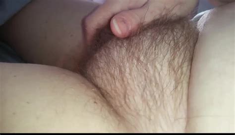 my wife gently caresing her soft hairy pussy mound porn 81 pt