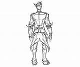 Borderlands Handsome Jack Concept Coloring Pages Zed Character Dr Another Surfing sketch template