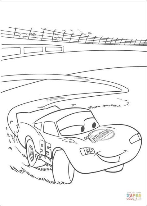 mcqueen   fast super coloring   cars coloring pages