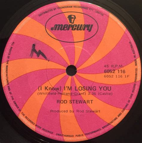 Rod Stewart I Know Im Losing You 1971 Vinyl Discogs