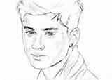 Coloring Pages Zayn Malik Draw Drawings Direction Sheets Step Pencil Drawing 1d Fan Zayne Onedirection Color Artwork sketch template