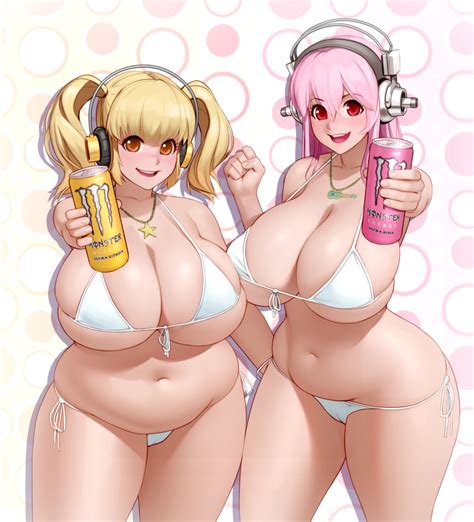 Rule 34 2girls Absurdres Bbw Big Breasts Bikini Breasts