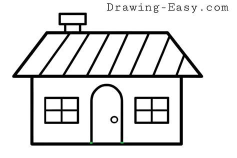 simple drawing images  kids house deeper