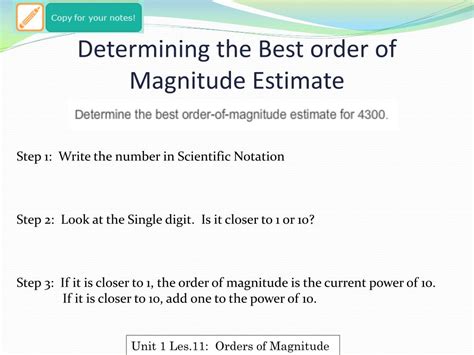 orders  magnitude ul powerpoint