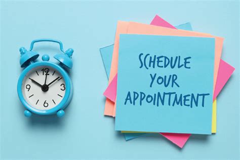 schedule  appointment