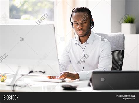 business service agent image photo  trial bigstock