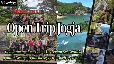 ribu trip jogja  budget selama satu hari open trip