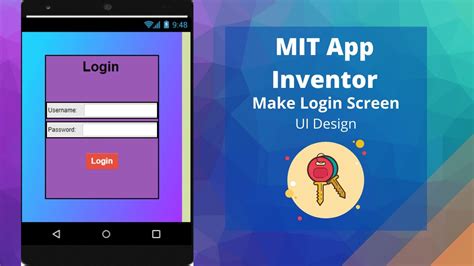 Make Your Own Login Screen In Mit App Inventor Ui Design Tutorial 3