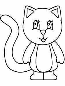 pin  cat coloring pages