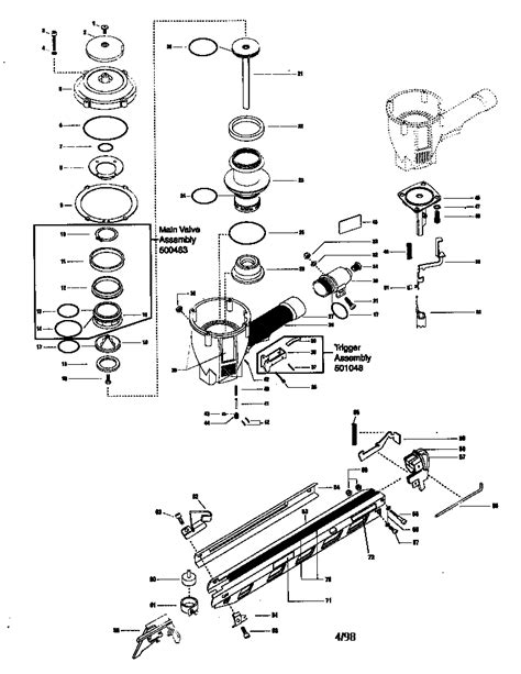 paslode framing nailer parts diagram diagramwirings