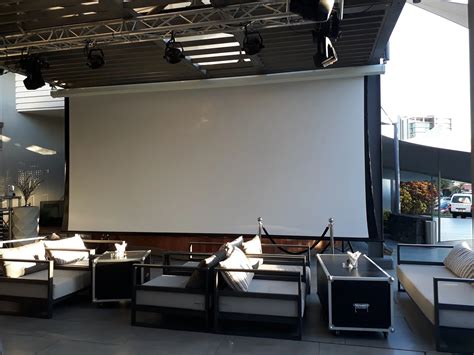 high quality electric projection screen motorized