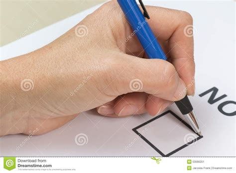 ready  fill    printed form stock image image  election inserting