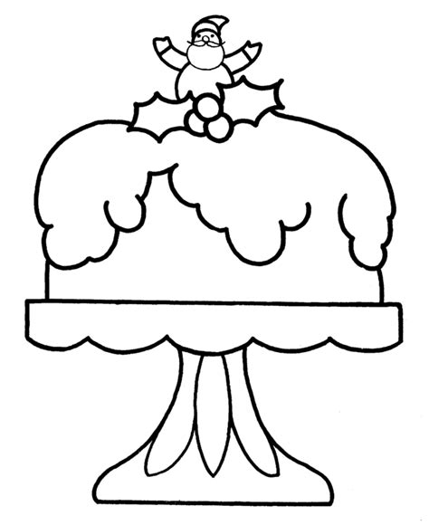 learning years christmas coloring pages christmas cake christmas