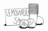 Lemonade Limonada Lemoniada Kolorowanka Cytryna Tudodesenhos Mamydzieci Juice Cytrynowa Desenho Lemons Getdrawings sketch template