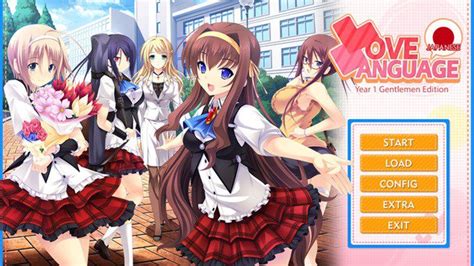 Love Language Japanese Year 1 A Visual Novel Dating Sim