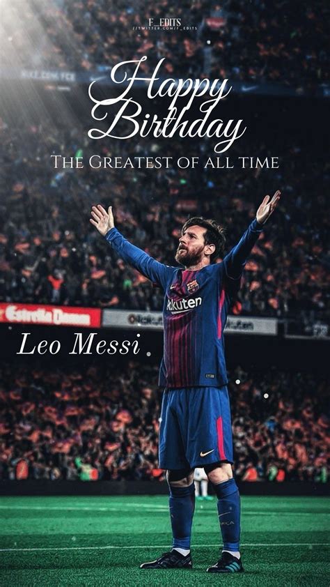 Tuyệt đẹp Wallpaper Messi Birthday Với Nhiều Mẫu Lựa Chọn