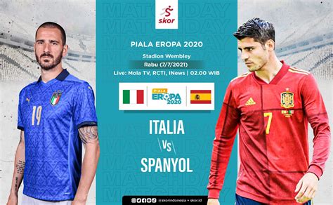 prediksi piala euro  italia  spanyol la furia roja bawa misi
