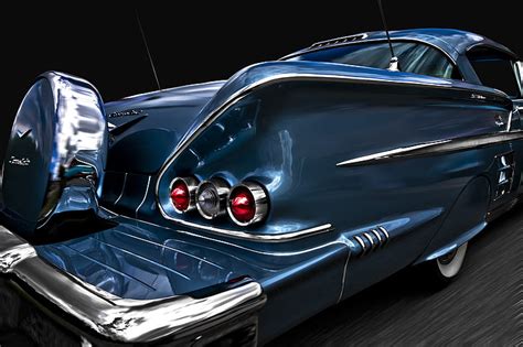 Hd Wallpaper 1958 348 Air Bel Chevrolet Convertible Impala