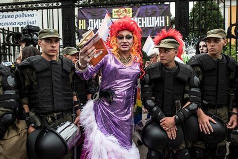thousands hold gay pride march in ukrainian capital of kyiv infonews