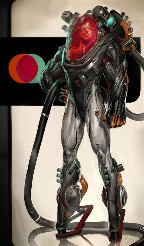 space suit designs series on behance sci fi concept art concept art