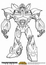 Transformers Bumblebee Coloring Pages Kids Prime Beast sketch template