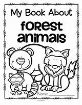 Forest Animals Preschool Activities Wild Kindergarten Book Theme Animal Kidsparkz Activity Printables Printable Crafts Worksheets Coloring Pages Woodland Kids Set sketch template
