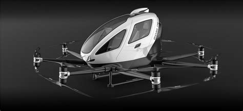 ehang  passenger drone tests  norway  spain electric hunter